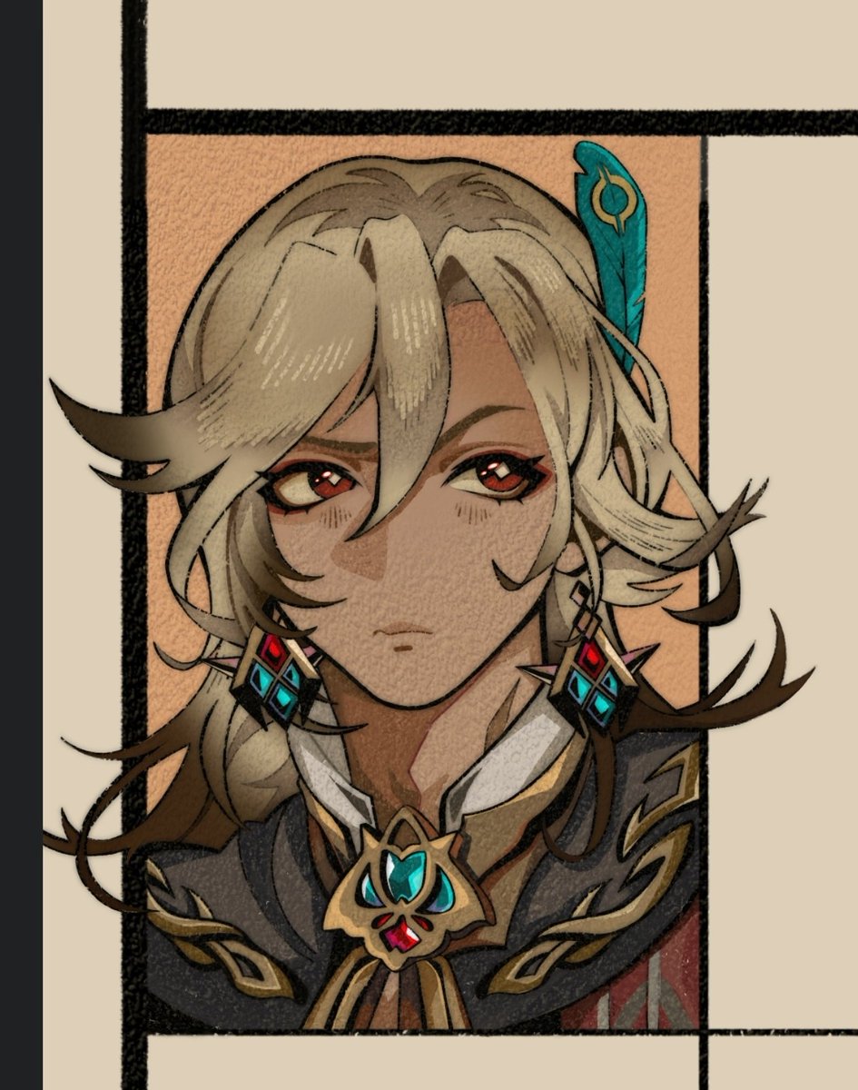 A piece of Kaveh 🧡

#Genshin #Genshin_Impact #Kaveh