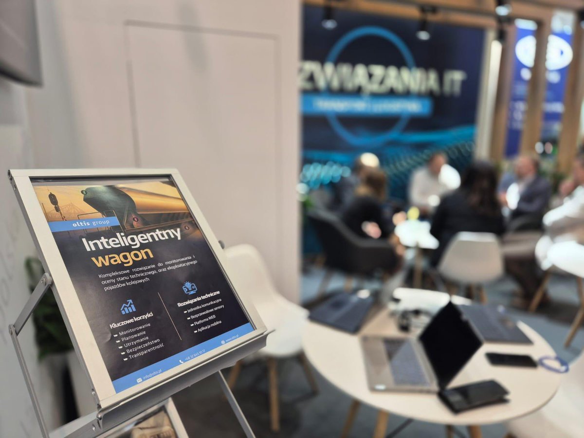 OltisGroup's tweet image. 🚆 Day 1 at #TRAKO2025!
Curious about the Intelligent Wagon project or digital solutions for rail, logistics &amp;amp; intermodal transport?
Visit us in Hall A, Booth 34 — we’re here until Friday, Sept 26!
#OLTISGroup #DigitalTransport #RailTech #LogisticsInnovation #Networking #Gdańsk