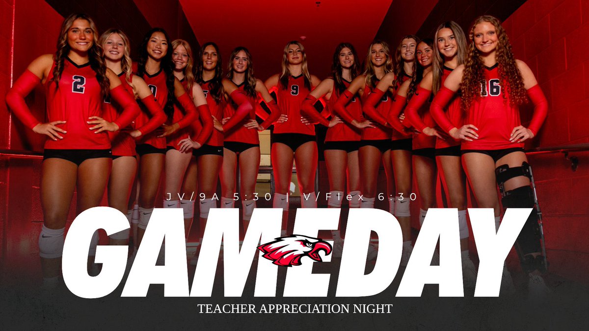 argyleeaglevb's tweet image. It’s GAME Day! Come out and support your Lady Eagles this evening as we take on the Broncos from Denton High!

🆚 Denton
📆 September 23rd
⏰ Varsity/Flex 6:30 | JV/9 5:30
📍 Argyle High School
🎉 Be THERE &amp;amp; Be LOUD
🎟 argyleeaglessports.com/HTtickets

#133425 ❤️🖤
