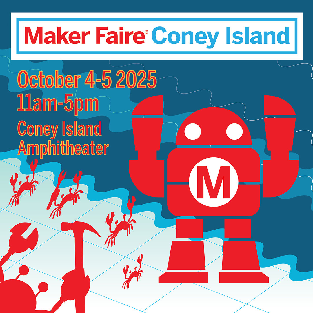 Ready to make unforgettable memories? 🤪

Pull up to Maker Faire Coney Island to see amazing STEM creations!

October 4th-5th

11am-5pm, at the Coney Island Amphitheater
 
Click the link to buy tickets!
universe.com/events/maker-f…