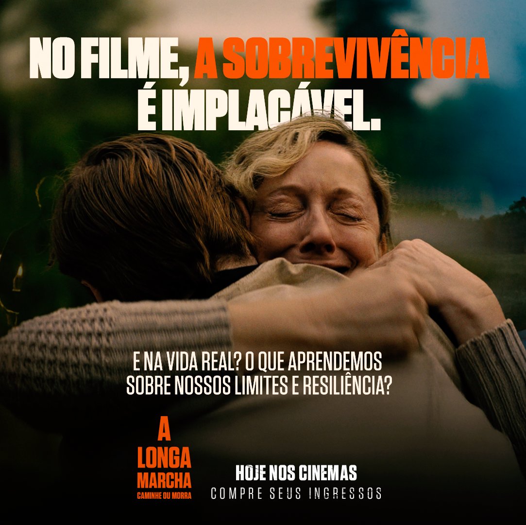 ParisFilmes's tweet photo. #ALongaMarcha #CaminheouMorra #StephenKing #ParisFilmes
Pergunte sobre o filme nas redes sociais do seu cinema favorito. https://t.co/RdJhx3aTrA