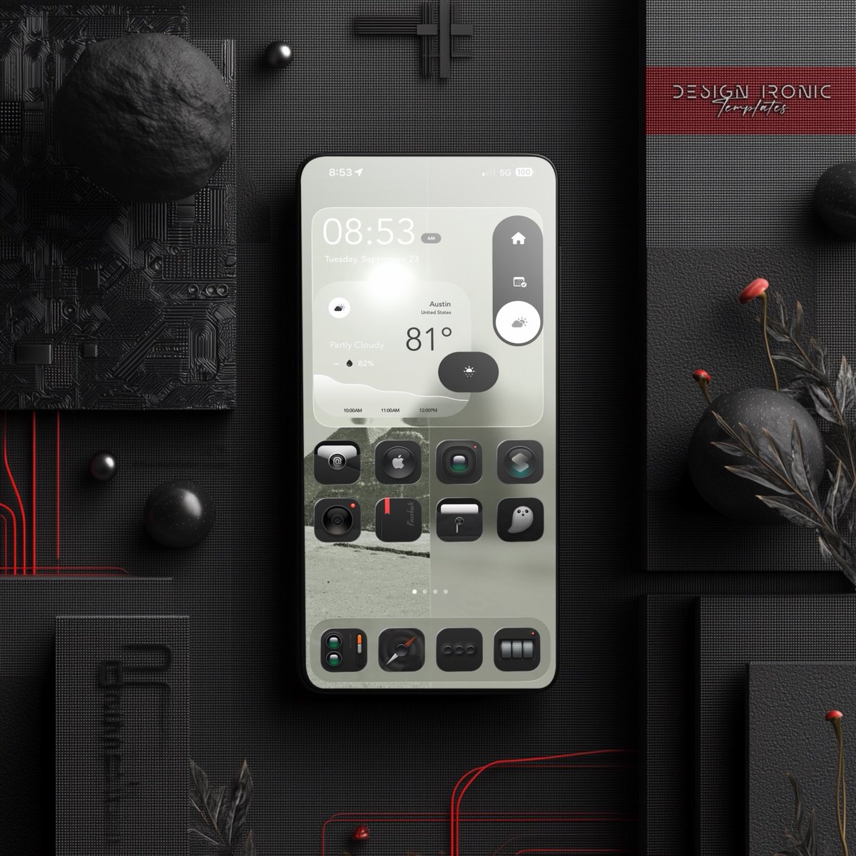 CROSSAFELLA's tweet image. Tuesday Setup #iPhone17promax #iOS