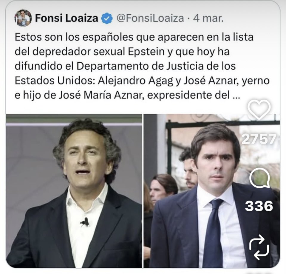 Que gente más mala.