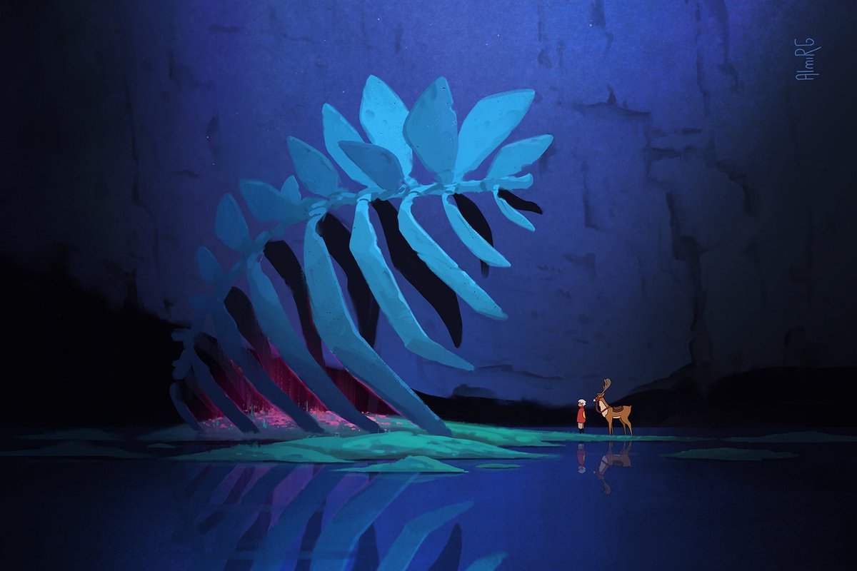 Echoes of flowers - Mononoke inspired