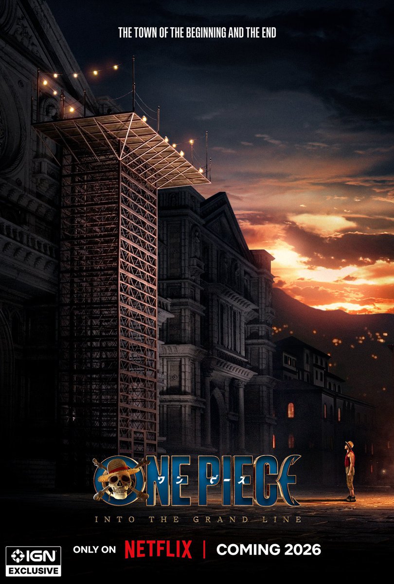 New poster for ‘ONE PIECE’ Season 2.

Releasing in 2026 on Netflix.