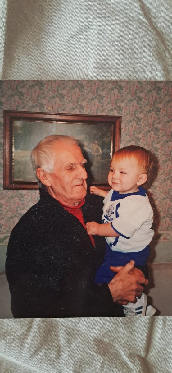 Jack and my grandad who's love of Everton started at his 1st game in 1928. I used to love listening to his stories