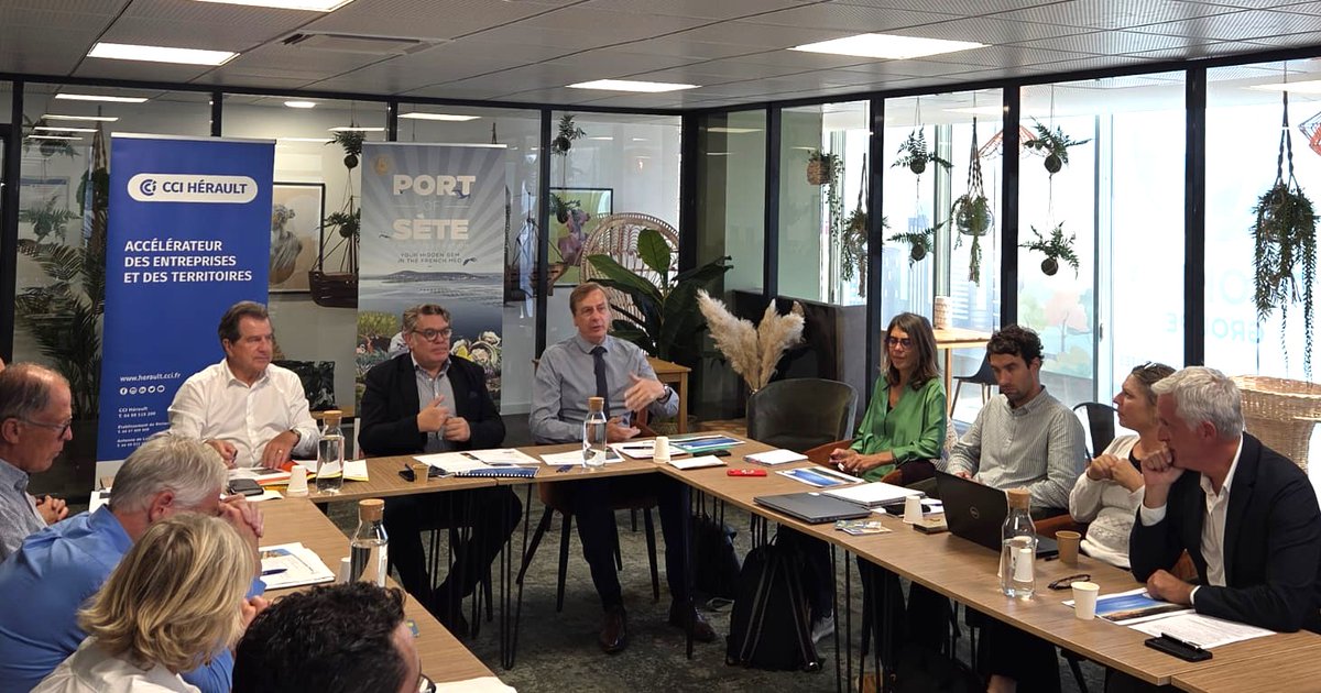 André DELJARRY (@adeljarry) on Twitter photo Bureau ce jour du club des croisières de #Sète
Un nouveau bureau a été désigné :
- Président <a href="/PhMalagola/">Philippe Malagola</a>
- Vice-président trésorier : Cyril Respaud
- Vice-président secrétaire : Jean-Guy Majourel
- Vice-présidents <a href="/HervMarques/">Herve Marques</a> et <a href="/SebastienDenaja/">Sébastien Denaja</a> Bureau ce jour du club des croisières de #Sète
Un nouveau bureau a été désigné :
- Président <a href="/PhMalagola/">Philippe Malagola</a>
- Vice-président trésorier : Cyril Respaud
- Vice-président secrétaire : Jean-Guy Majourel
- Vice-présidents <a href="/HervMarques/">Herve Marques</a> et <a href="/SebastienDenaja/">Sébastien Denaja</a>