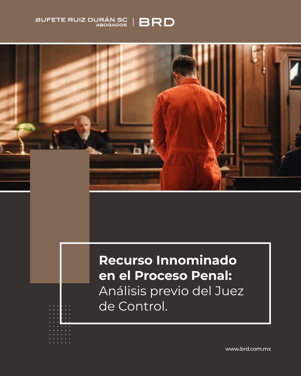 bufeteruizduran's tweet photo. El Tercer Tribunal Colegiado del Vigésimo Cuarto Circuito estableció un criterio relevante sobre la oportunidad de interposición del recurso innominado previsto en el artículo 258 del Código Nacional de Procedimientos Penales (CNPP). 

https://t.co/BbyX5y3mC1

#BRDAbogados #Mx https://t.co/rmLASsXuLX