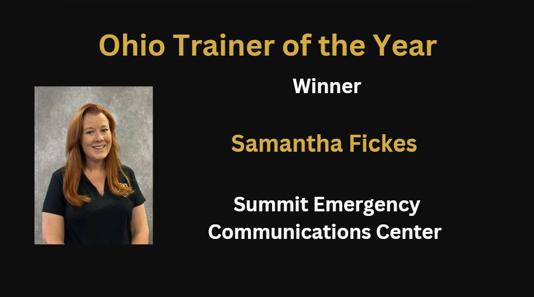 County Executive Ilene Shapiro (@summitexecutive) on Twitter photo We are proud to announce that Samantha Fikes, a member of the Summit Emergency Communications Center Dispatch Team, was recently awarded “Trainer of the Year for the State of Ohio” at the Gold Star Awards in Columbus!⭐️ We are proud to announce that Samantha Fikes, a member of the Summit Emergency Communications Center Dispatch Team, was recently awarded “Trainer of the Year for the State of Ohio” at the Gold Star Awards in Columbus!⭐️