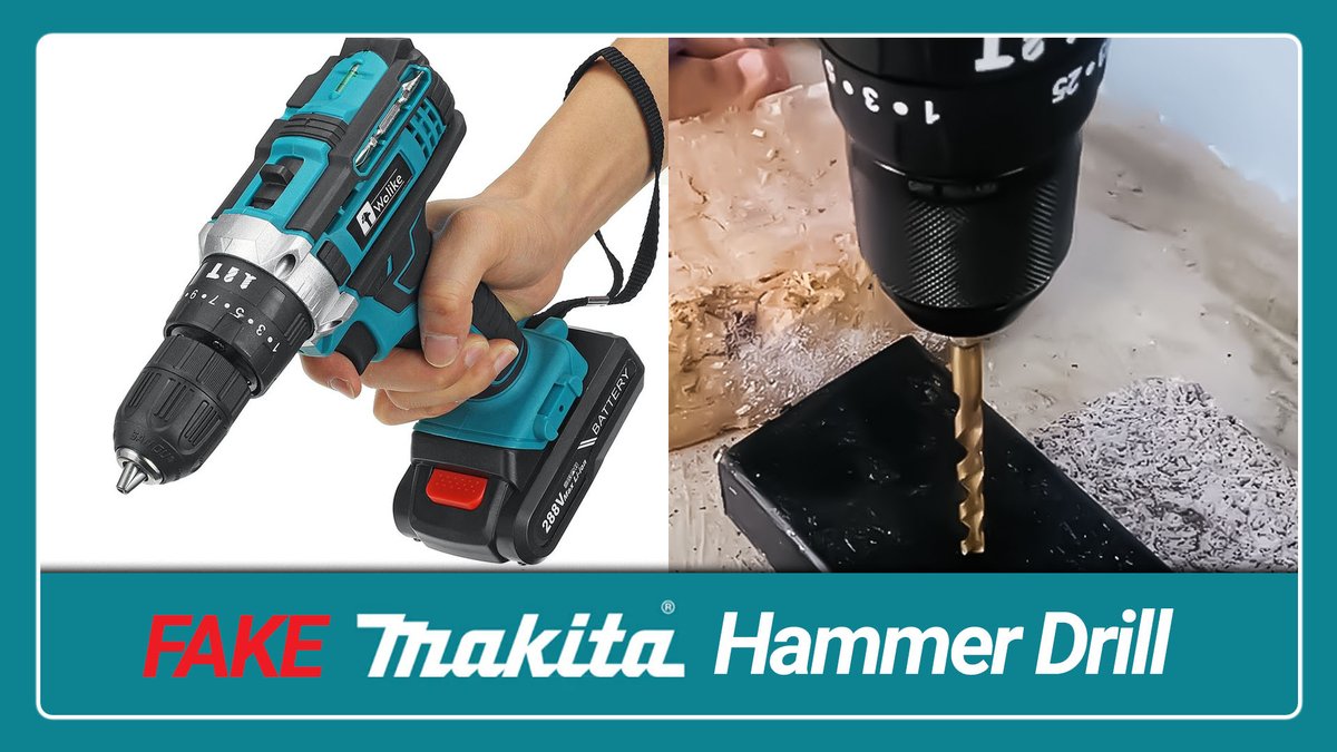 Neodiy.com๐ด๓ ง๓ ข๓ ฅ๓ ฎ๓ ง๓ ฟ๐บ๐ฒ (@neodiycom) on Twitter photo ๐ ๏ธ Makita 18V Hammer Drill Copy #Review โก
Is it a clone, fake Makita cordless drill? ๐ค
We test it, spot the chuck problem ๐ง & compare to the real deal!
โก DIYers beware: not all drills are what they claim!
โถ๏ธ Watch now: youtu.be/4Vbe4jnuIY0
#Makita #Tools #Review ๐ ๏ธ Makita 18V Hammer Drill Copy #Review โก
Is it a clone, fake Makita cordless drill? ๐ค
We test it, spot the chuck problem ๐ง & compare to the real deal!
โก DIYers beware: not all drills are what they claim!
โถ๏ธ Watch now: youtu.be/4Vbe4jnuIY0
#Makita #Tools #Review