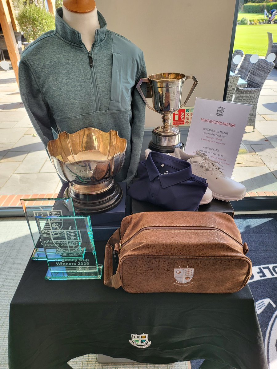 Mens Autumn Meeting 2025

Leonard Hall Trophy 
Winner Harry Miller 42 points
Runner Up Barry Walter 40 points 

Anglesey Cup 
Winners Harry Miller &amp; Tommy Heaney 43 points
Runners Up Richard Verrall &amp; Michael Riding 42 points (b9 countback)