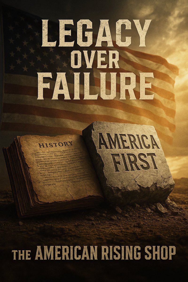 TheAmericanRise's tweet image. History collapses where men are weak.
America stands because men are strong.
We don’t repeat their mistakes.
We write our own legacy.

🔥 Use Code: PATRIOT10 for 10% OFF The American Rising Merch (Sale Ends Tomorrow)🔥🔗rb.gy/50jreh 🇺🇸

#AmericanRising #FightBack
The
