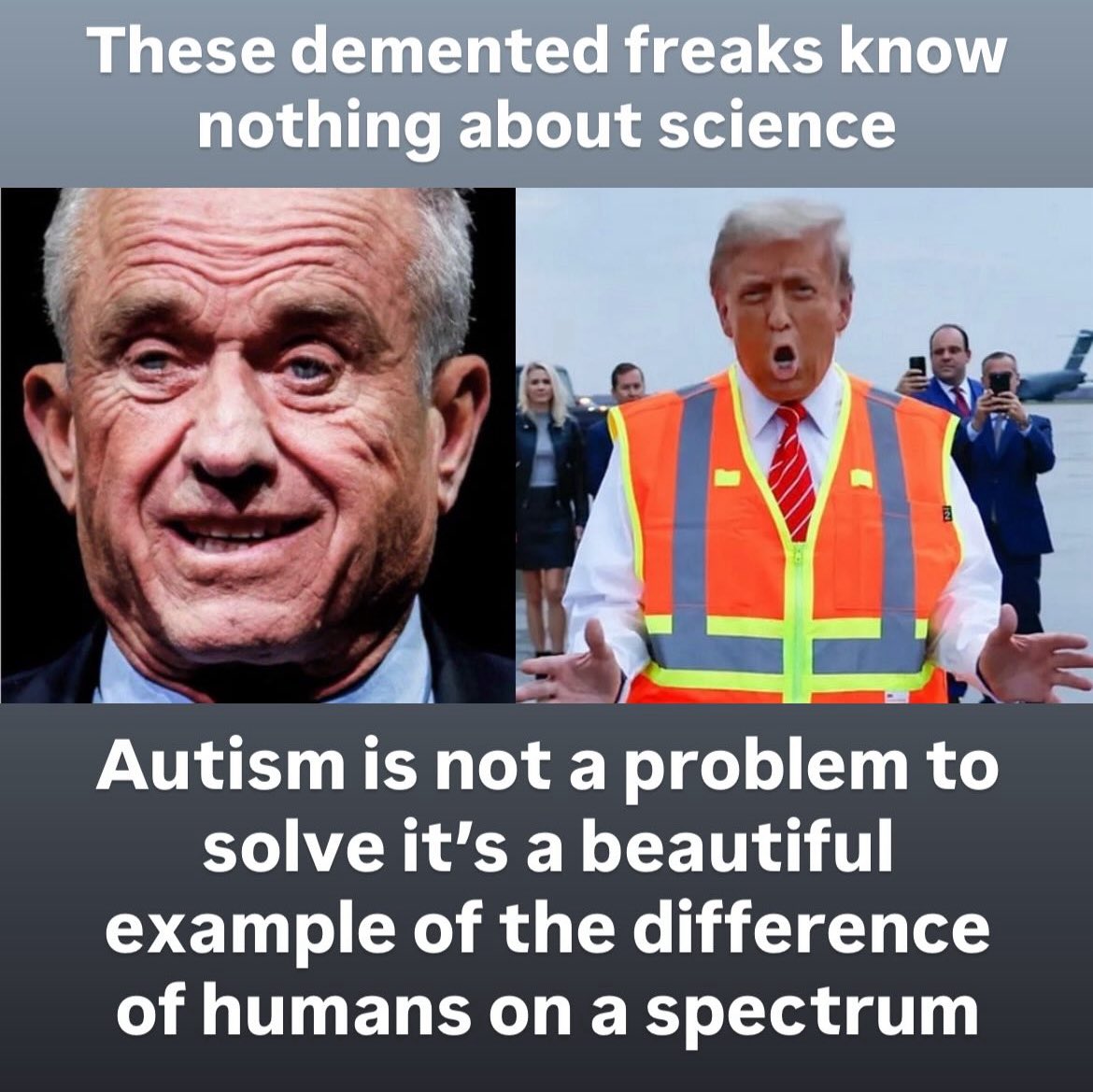 Anyone who tells you Autism is a burden is a sick person, eugenics is a morally depraved ideology that needs to stay in the past