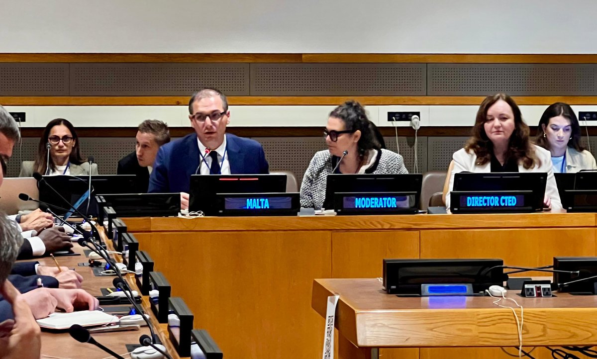 Thanks to all who joined 🇲🇹 <a href="/UN_CTED/">United Nations CTED</a> #UNGA80 #VallettaPrinciples Side Event. Today’s dialogue reaffirmed our commitment to effective, rights-based #CounterTerrorism. 🇲🇹 stands ready to support practical action, ensuring no one is left behind as we turn principles into progress.