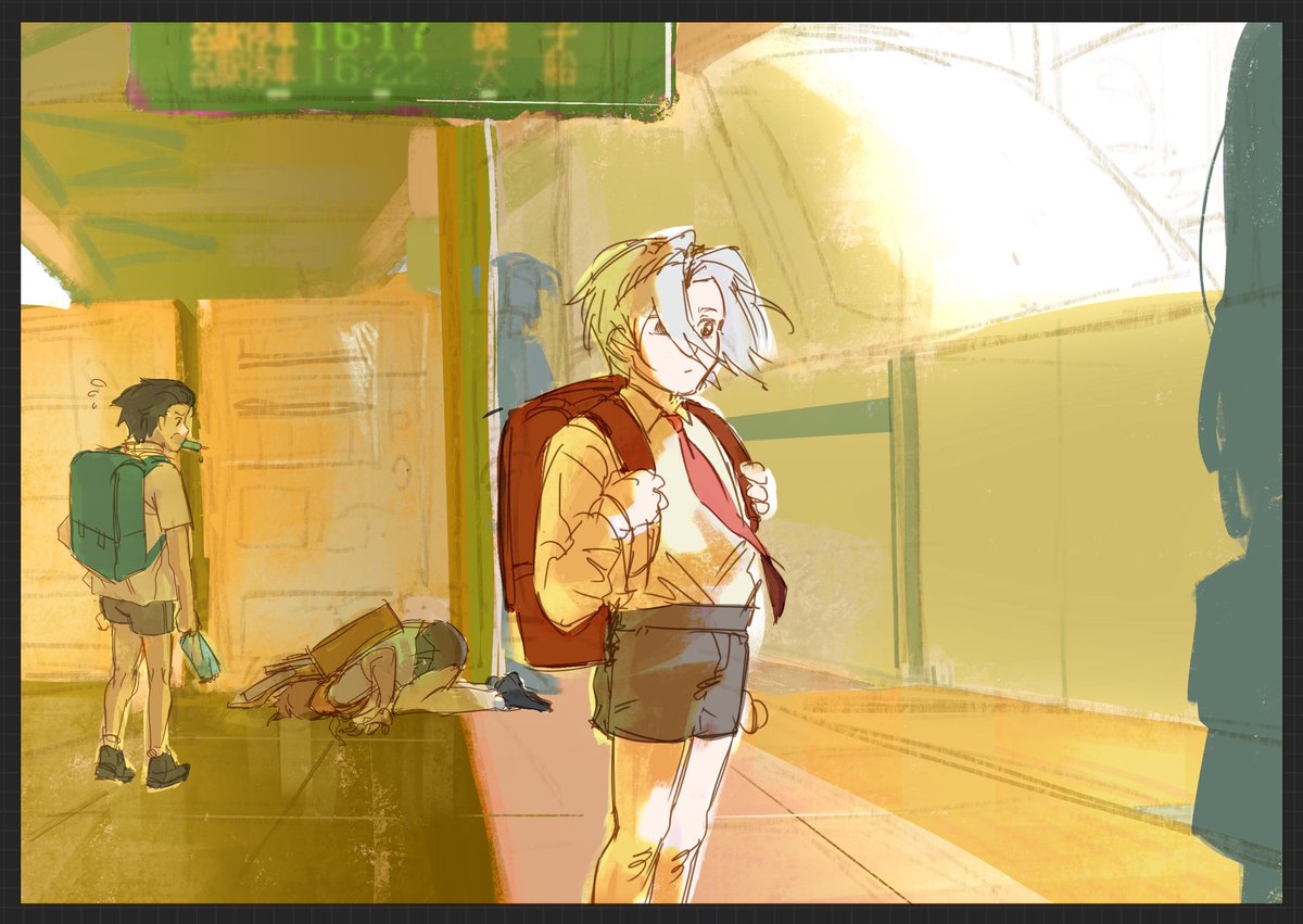 #逆裁 
ある夏の日