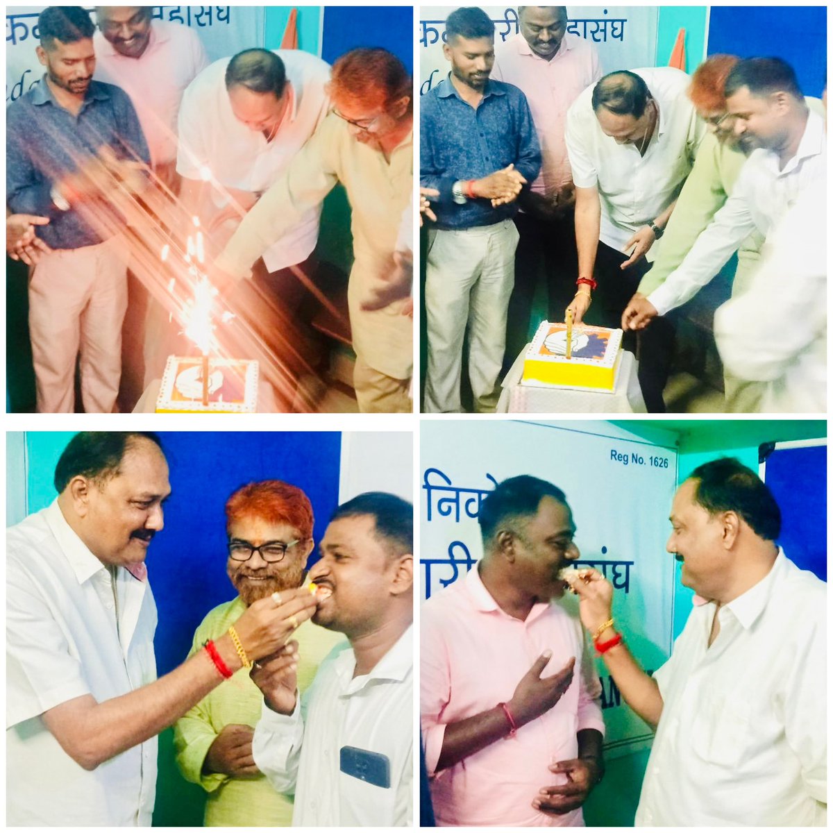 Attended the 2nd anniversary celebrations of ALHW Karamchari Sangh at RKMS Office, Dollygunj, along with Shri Biju Pillai ji, General Secretary RKMS.
Best wishes for the continued success &amp; growth of the association. 
<a href="/pillaipblBiju/">Biju Pillai</a>