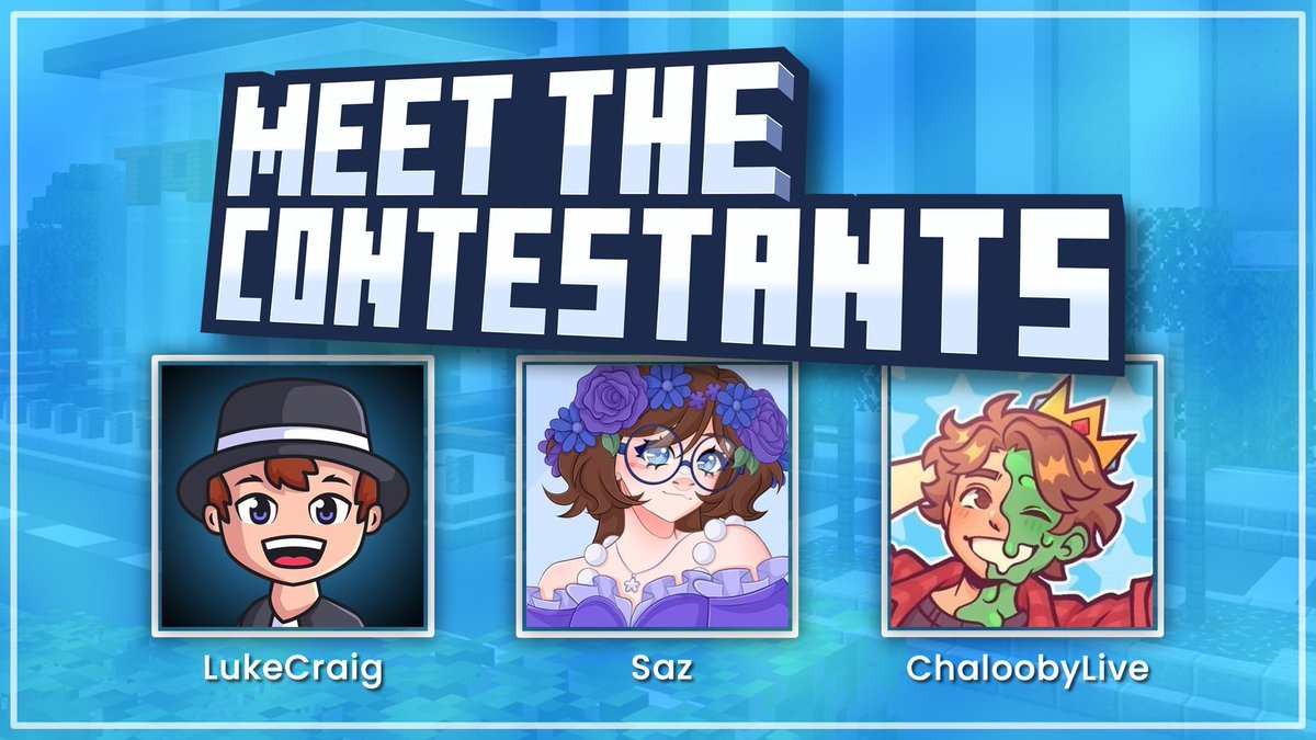 TheQuizLIVE's tweet image. Your Season 5 Episode 8 contestants!:

🏆 @_lukecraig_ 
🏆 @sazlive_ 
🏆 @ChaloobyLive 

How good are these three at #Minecraft Trivia
youtu.be/4O_CI4XnRw0