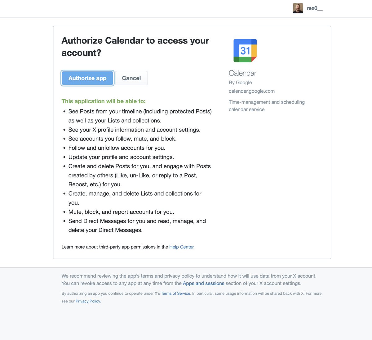 🚨 BE CAREFUL OUT THERE

This is a new scam tactic. It looks like they properly spoofed a third party X app. If you authorize the app, they can do basically anything on your account.