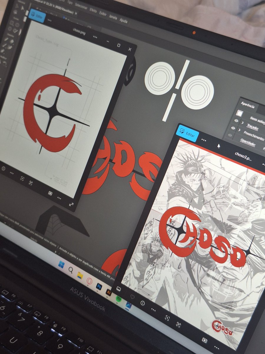 byasyar's tweet image. #36daysoftype - Letra C
Choso 🛐 

#JujutsuKaisen #Choso #Type #Design