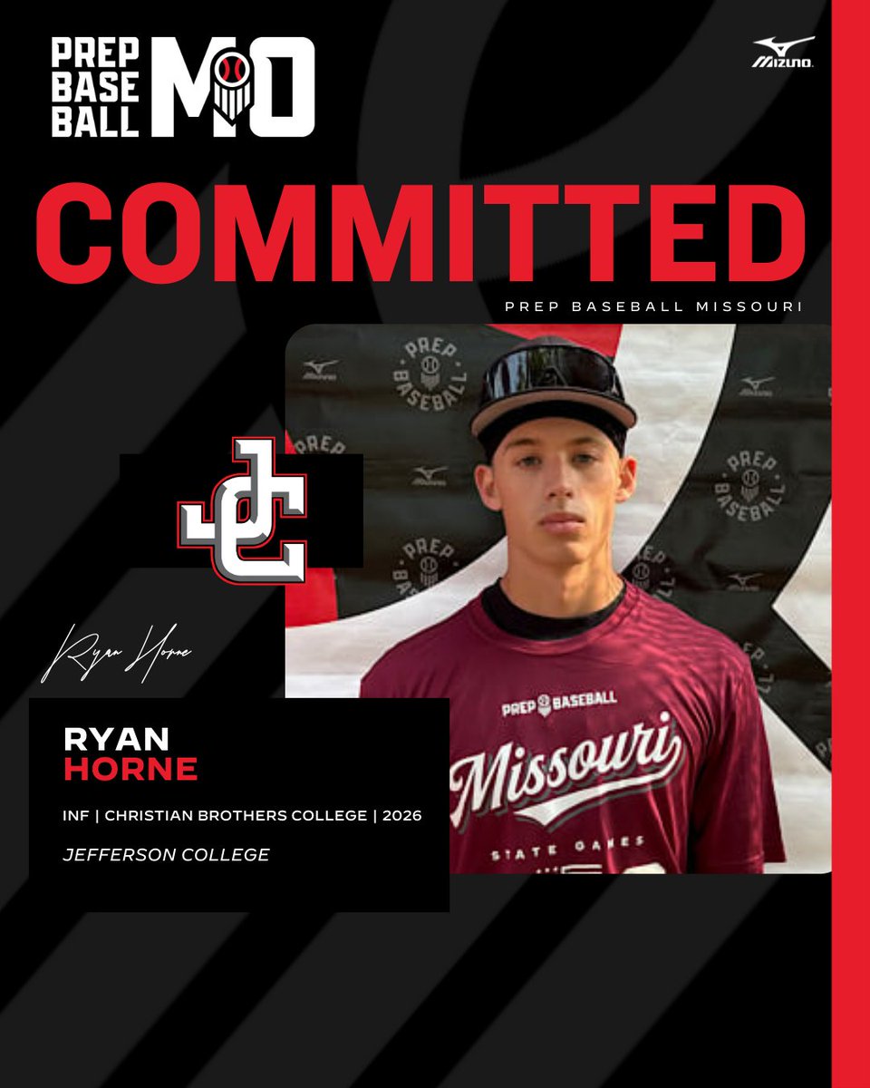 Prep Baseball Missouri (@prepbaseballmo) on Twitter photo INF Ryan Horne (Christian Brothers College, 2026) commits to Jefferson College
<a href="/RyanHorne2026/">Ryan Horne</a>
<a href="/cbccadets/">CBC Cadets</a>
<a href="/JeffCo_Baseball/">JeffCo Baseball</a>
๐ค: loom.ly/0C7O_Mk INF Ryan Horne (Christian Brothers College, 2026) commits to Jefferson College
<a href="/RyanHorne2026/">Ryan Horne</a>
<a href="/cbccadets/">CBC Cadets</a>
<a href="/JeffCo_Baseball/">JeffCo Baseball</a>
๐ค: loom.ly/0C7O_Mk