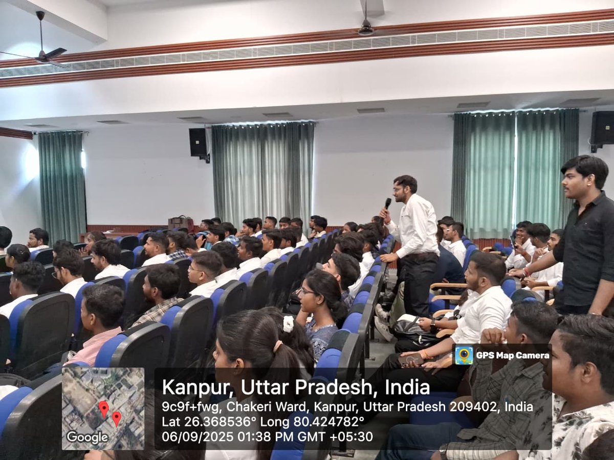 KIT_Kanpur's tweet image. Day 1 of Srijan was all about testing our minds and quick thinking! 🧠✨
From tricky brain teasers to fun-filled ‘Just A Minute’ activities, everyone participated with full energy and creativity. 🔥
A perfect start to break the ice and spark enthusiasm among all #FunWithLearning