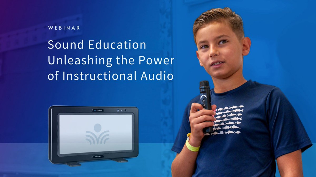 lightspeedtek's tweet image. Looking for ways to enhance learning? Try sound!

Join our webinar &quot;Sound Education,&quot; where we&apos;ll discuss how instructional audio solutions can impact classroom engagement. 

Register now to discover more:  bit.ly/4mu1pMo

#InstructionalAudio #Webinar