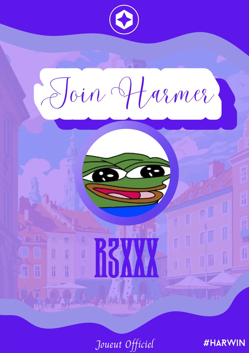 Harmer Esport tweet media