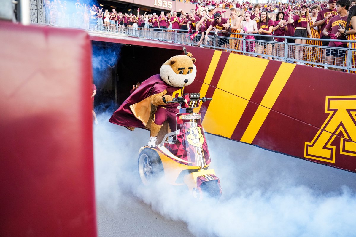 Minnesota Football (@gopherfootball) on Twitter photo Happy Birthday to the G.O.A.T. - <a href="/GoldytheGopher/">Goldy the Gopher (official)</a> 〽️
#RTB #SkiUMah #Gophers Happy Birthday to the G.O.A.T. - <a href="/GoldytheGopher/">Goldy the Gopher (official)</a> 〽️
#RTB #SkiUMah #Gophers