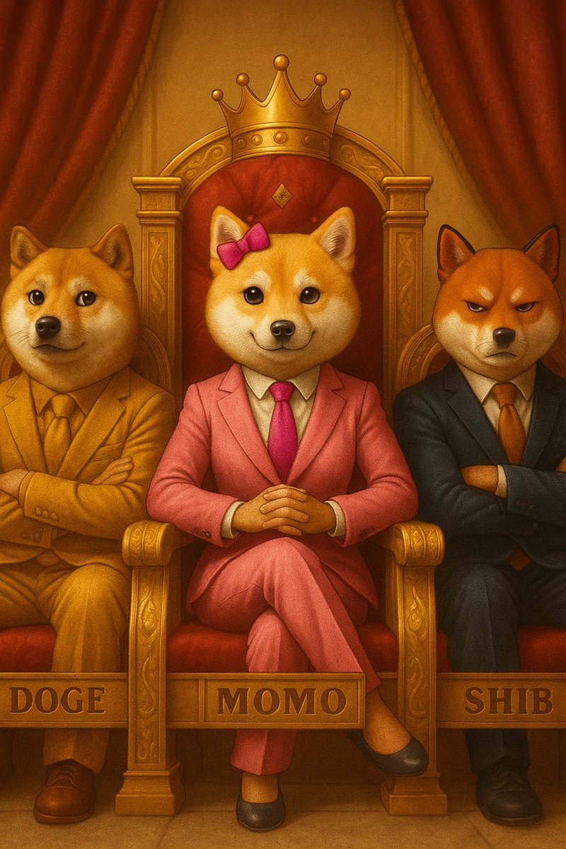 Bonkkit's tweet photo. $MOMO has been intentionally suppressed by the top kols and few tier 1 CEXs, while they push their favored dump coins like Boss, troll Useless, Hosico, and Kori, but still bleeding as hell. But $MOMO keeps surprising on the charts, marketing, showing that the power of her community cannot be ignored. This queen won’t be held down—she will rise, defying the male-dominated, dirty CEXs, KOLs, and cabals trying to keep her suppressed. Watch closely, because $MOMO is about to claim her throne. #MOMOarmy

@SolportTom @HTXCommunity @binance @bitgetglobal @bonkfun @Momo_bonk @kucoincom @HTX_Global @HuobiGlobal