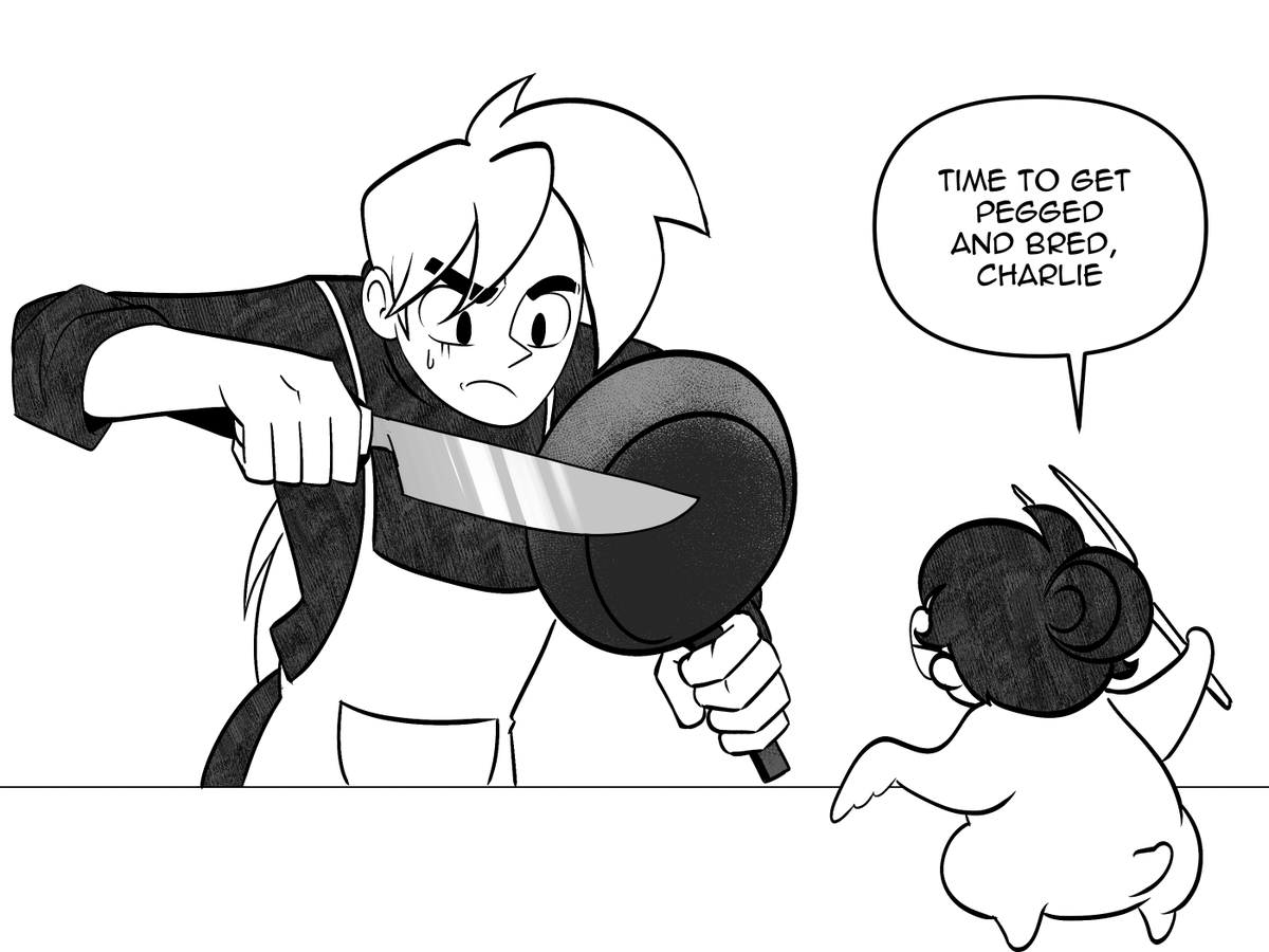 Melonics_'s tweet photo. i saw a post that says draw you and your OC with this so I'm the chicken https://t.co/mK25hgsCA2