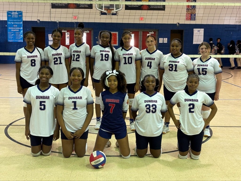 The Lady Tigers volleyball team will host the first round of the playoffs on Monday, September 29th at 3:30 p.m.  The Lady Tigers will take on the Lott  Wildcats.   Please come out and show your support.  Let's go Tigers!! #DunbarDoesItBest