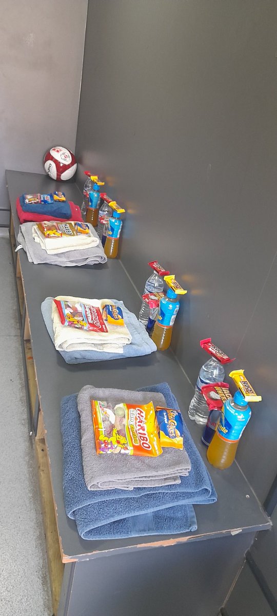 SHaynes94169's tweet image. Match Officials Room Ready for Emirates FA Cup  2nd Qualifying Round  Sporting Khalsa  v Hereford fc.