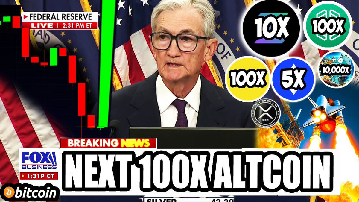 THESE ALTCOINS 100X NEXT... Cryptos BIGGEST Opportunity + Bitcoin & Crypto  News & Price Prediction WATCH NOW 👇 https://t.co/Ic0P8Cs38I
