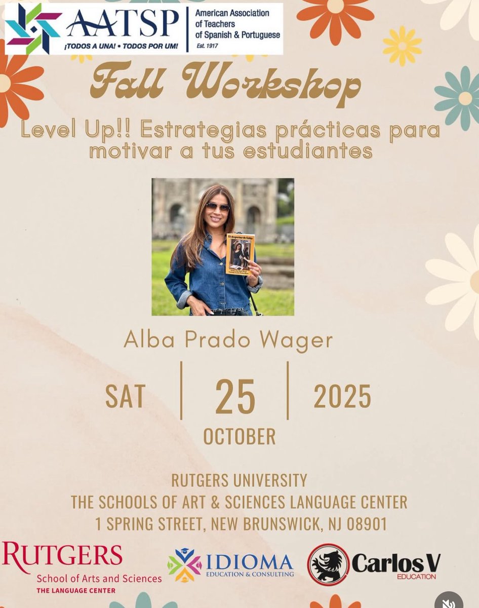 So excited for my amiga and compañera!! Growing our skills, connecting with passionate educators, and enhancing learning outcomes =professional development