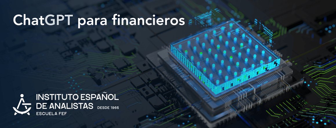 🤖La inteligencia artificial ya está transformando las #finanzas

🆕Te presentamos una nueva formación única y especializada para mantenerte a la vanguardia del sector financiero: #ChatGPT para #financieros

🗓️1 y 2 de diciembre en formato #streaming 

✍🏼: escuelafef.es/product/chatgp…