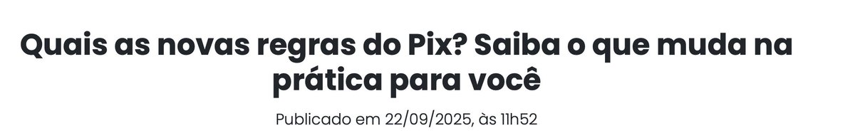 O começo do fim do Pix: BC cria mecanismo para dar golpes "oficiais" em você.

Novas regras incluem "bloqueio em cadeia" — se alguém te aplicar golpe usando contestação falsa no MED (que já virou ferramenta de estelionato), não só sua conta congela, mas também da sua esposa,