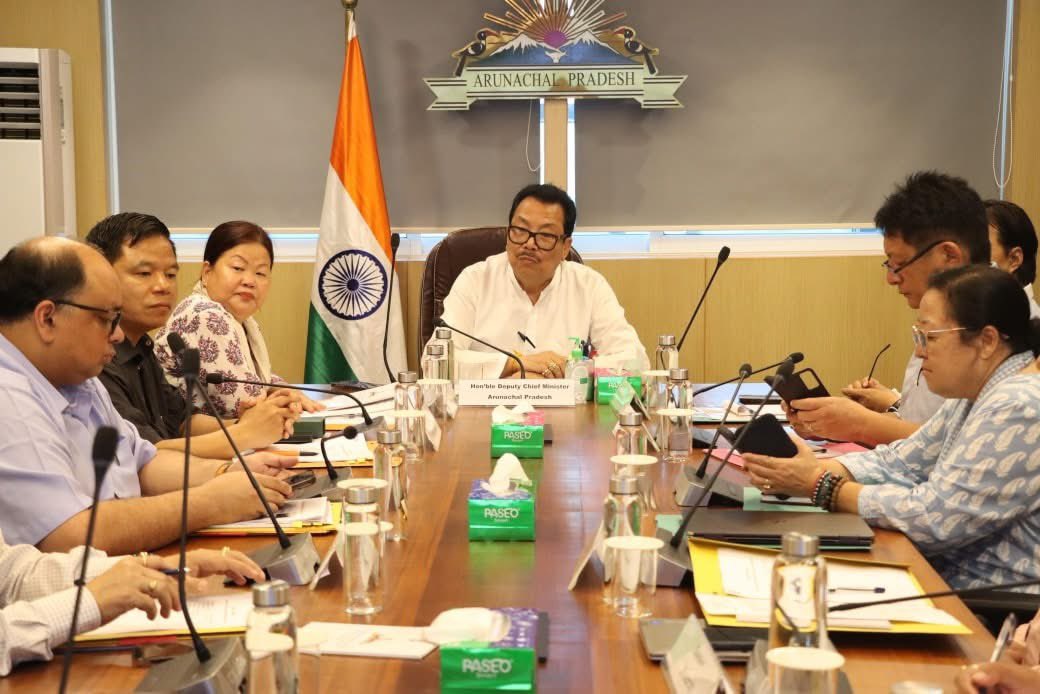 Attended the meeting on the WWII Museum &amp; 80 Years Commemorative Celebration chaired by HDCM Shri Chowna Mein. From Pasighat to Namsai, culminating at Nampong-Jairampur during the Pangsau Pass Festival preserving history for generations.
<a href="/MyGovArunachal/">MyGov Arunachal Pradesh</a>