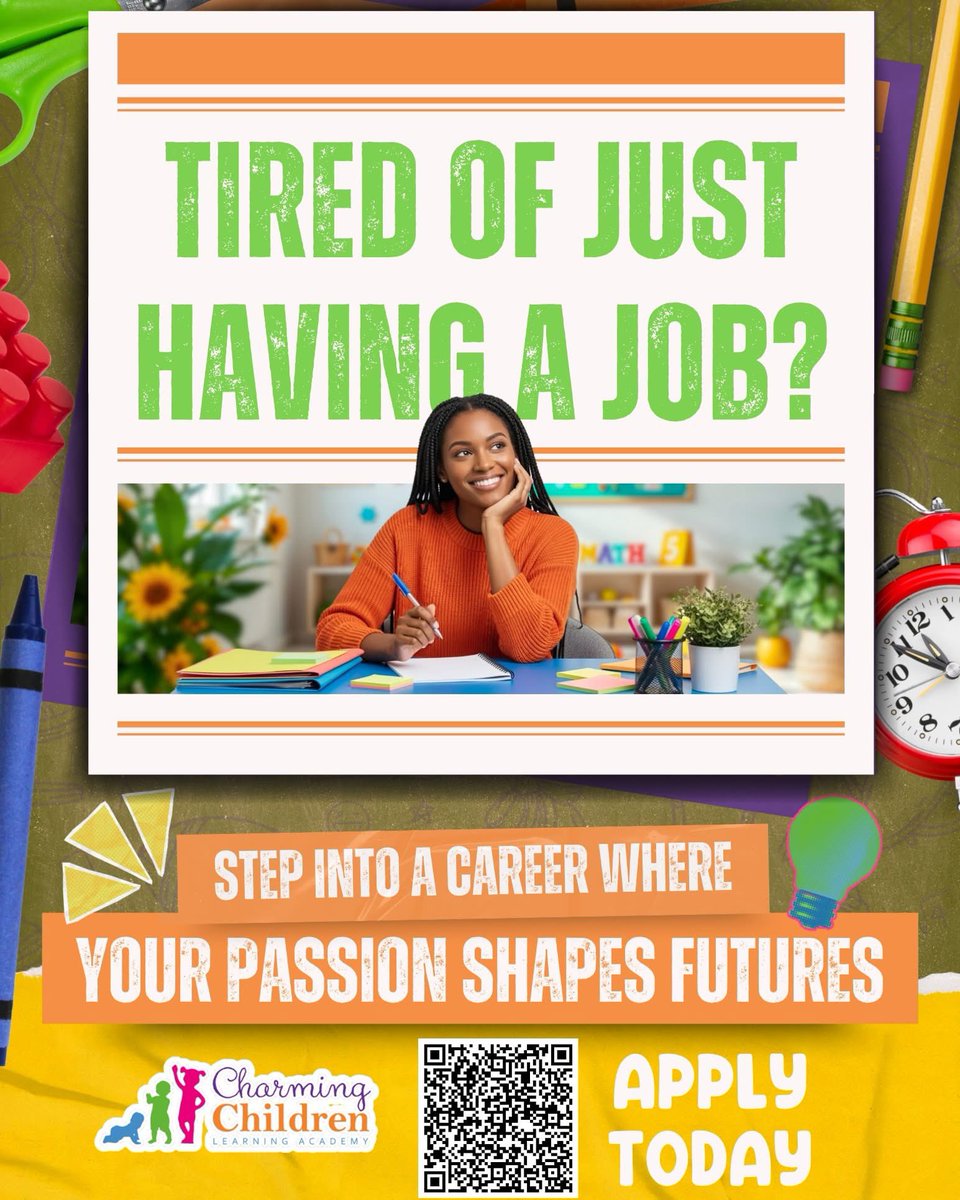 ✨ Not just a job, a calling. Turn your passion into purpose and make a difference every single day.