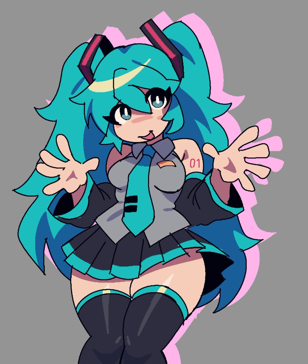 Quick Redraw Miku