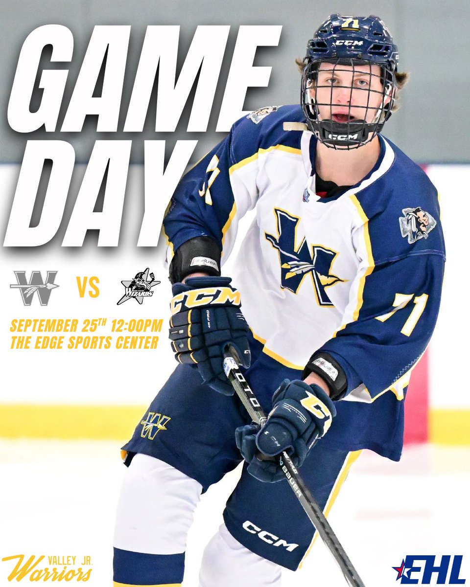WE ARE BACK!
📍The Edge - Bedford
⏰ 12:00 PM EST
🆚 EC Wizards
📺 FloHockey