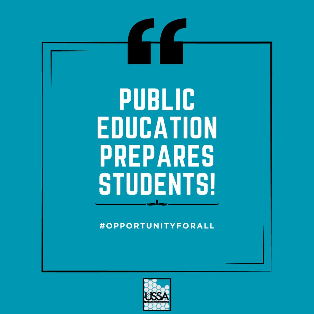 Public education prepares students not just for jobs but for life.  Students learn to think critically, solve problems, and become global citizens.  That's education with purpose.  #OpportunityForAll #FutureReady