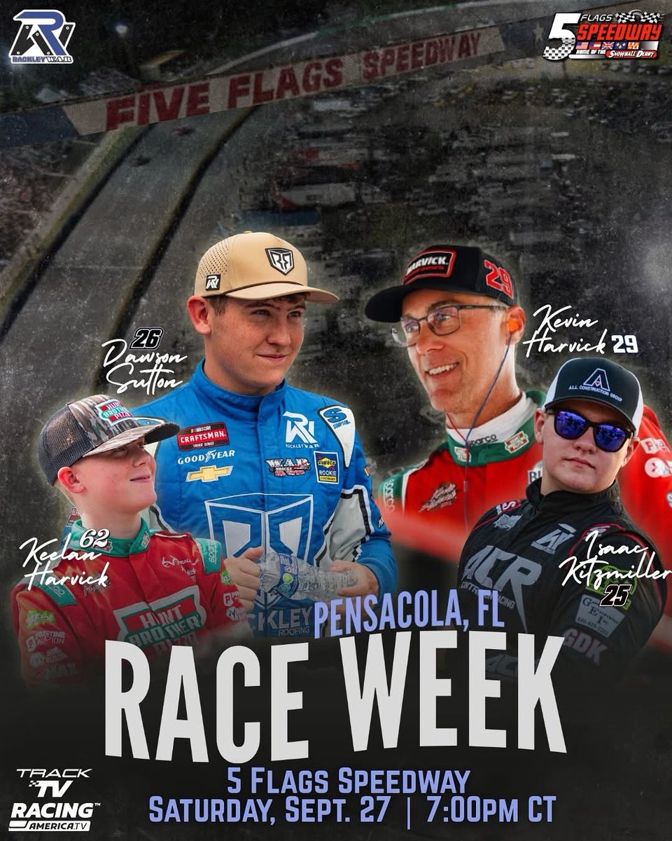 The boys are back. 🧨🏁