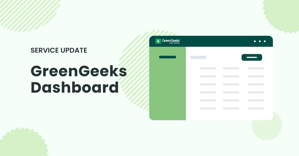 goGreenGeeks's tweet image. We’ve given the GreenGeeks Dashboard a fresh update! Easier navigation, a Websites-first view, and smarter tools to help you manage and grow online. Log in today and see the difference!
Learn more here: greengeeks.com/blog/greengeek…