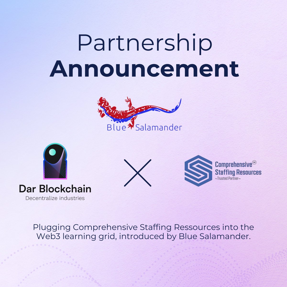 DarBlockchain's tweet image. New collab on the grid 👥✨

We’re linking up with Comprehensive @csr_rw .

Why? Because talent + Web3 learning = stronger builders, better projects, and more doors open for the community.

We’re here to keep it simple → plug people into real opportunities. ⚡️