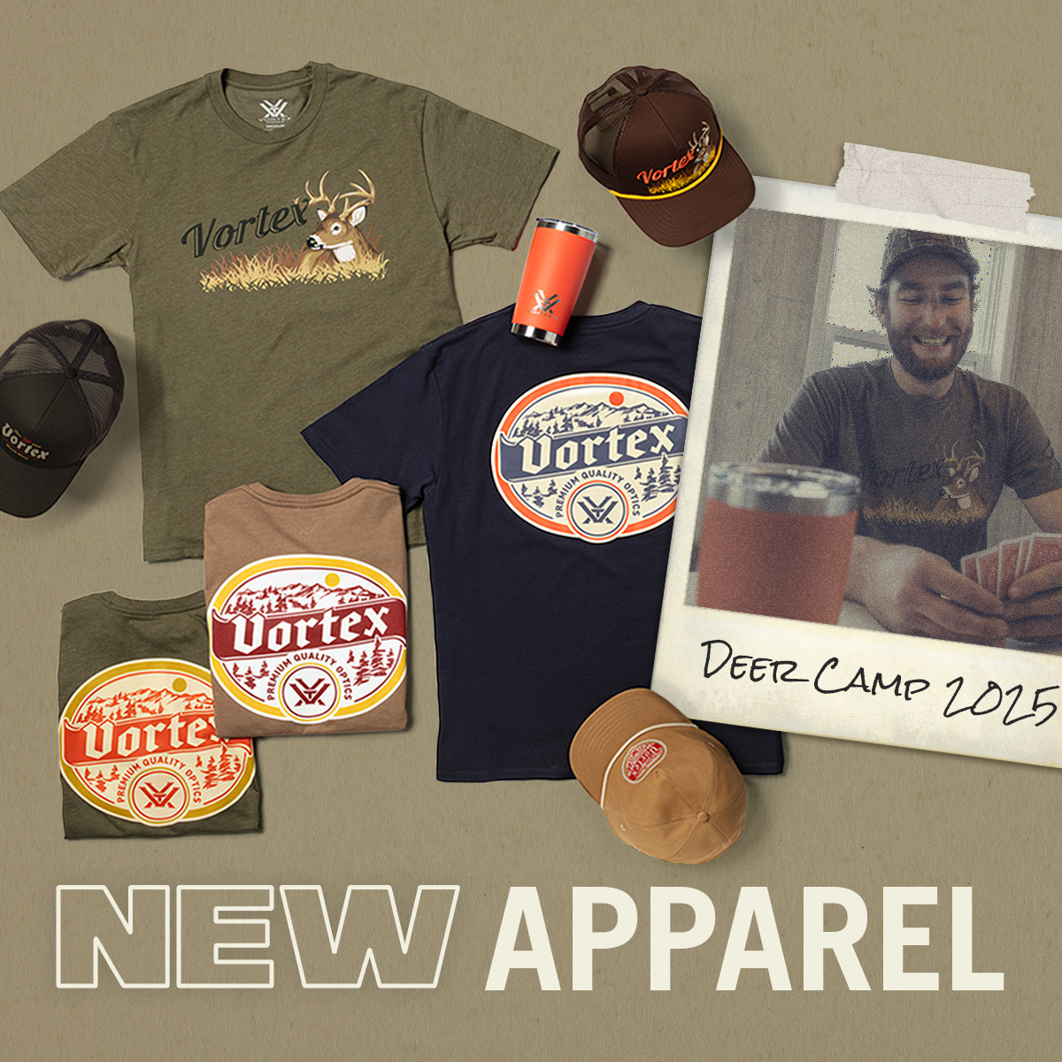 VortexOptics's tweet image. Gear up for deer camp at: bit.ly/46AmQFG

#VortexNation #VortexOptics #DeerCamp #Apparel #New