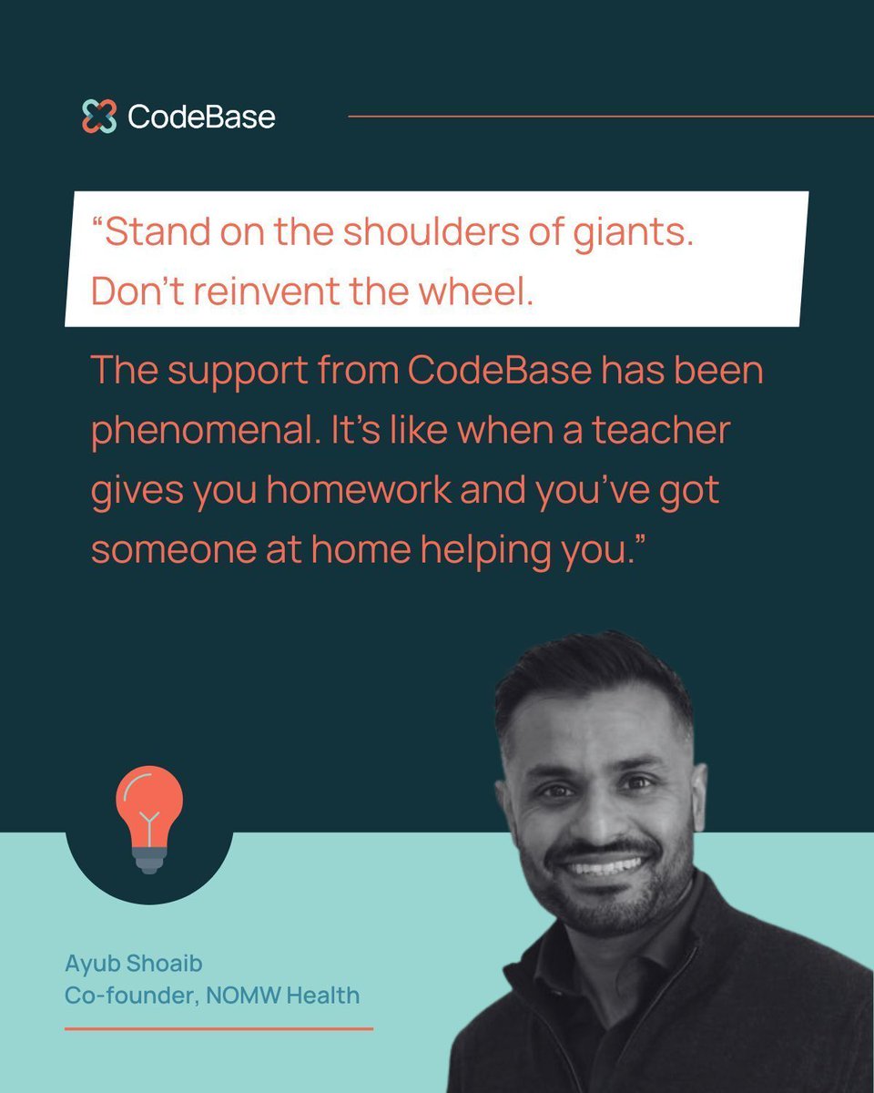 CodeBaseTech's tweet image. Ayub & Ali Shoaib founded NOMW Health to break barriers to lifesaving care. With Techscaler by CodeBase and NHS support, they’re building LifeSavr, the world’s first overdose-detection wearable.
Read about their journey: thisiscodebase.com/case-studies/i…