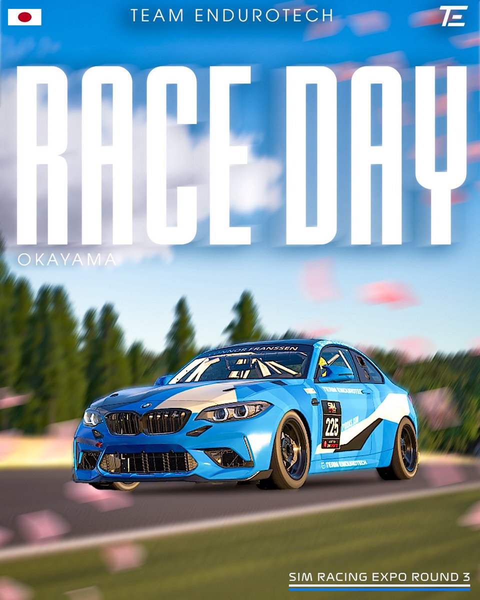 RACE DAY 🏁 

It’s Race day for the FINAL round of the road to the sim racing expo. 

Connor and Jonas are both looking to secure a top 5 finish in the championship and we fully believe they will! 

Let’s show them the support they need! 🙌