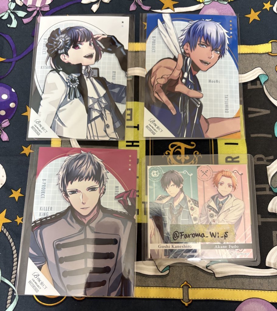B-PROJECT Bプロ 10th 特典　後半　サイン ブロマイド 金城 B-PROJECT Bプロ 10th 特典 後半 サイン ブロマイド 金城 B