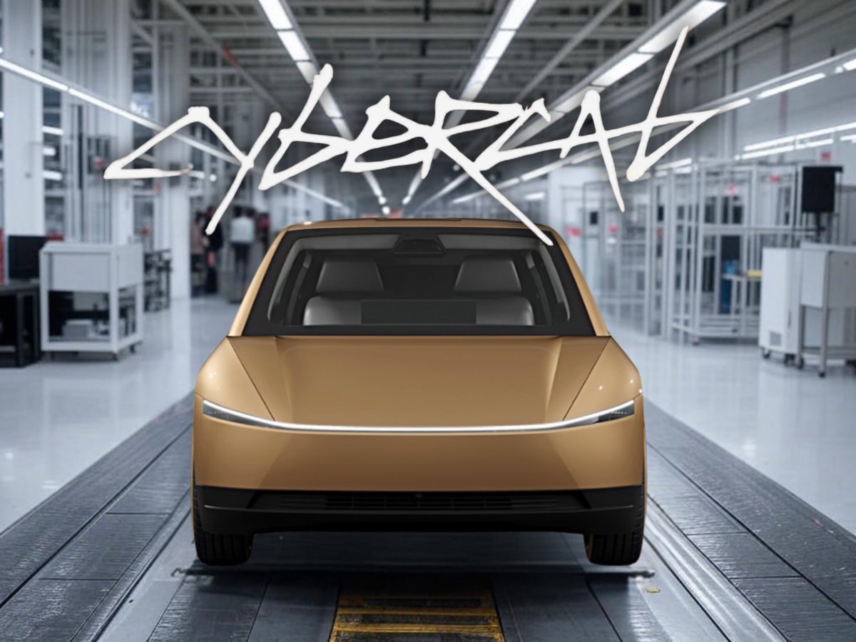 Elon Musk says Cybercab will be 6-7x faster to produce than a Model Y at Giga Shanghai, where a vehicle is built every 33 seconds.

The goal is to build a Cybercab every 5 seconds. The Unboxed Process, as outlined below is the ticket to that.