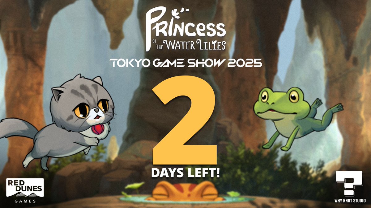 We're almost there! #TGS2025 is kicking off in 2 days! 

And I assure you, we'll be enjoying and sharing every single MEOWment of it! 🐈📸

#expo #tokyo #gamedev #indiegame  #TokyoGameShow2025